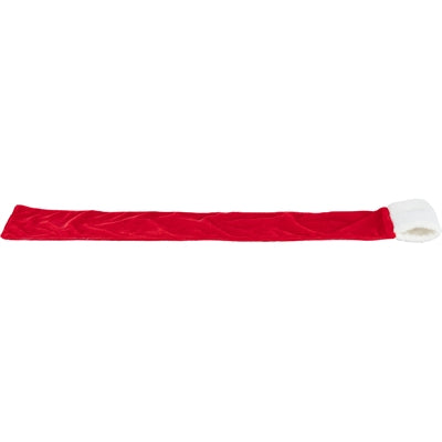 Trixie Xmas Scarf Velvet Look Red White