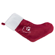 Trixie Xmas Christmas Sock Plush Bianco rosso - afbeelding 2