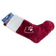 Trixie Xmas Christmas Sock Plush Bianco rosso - afbeelding 4
