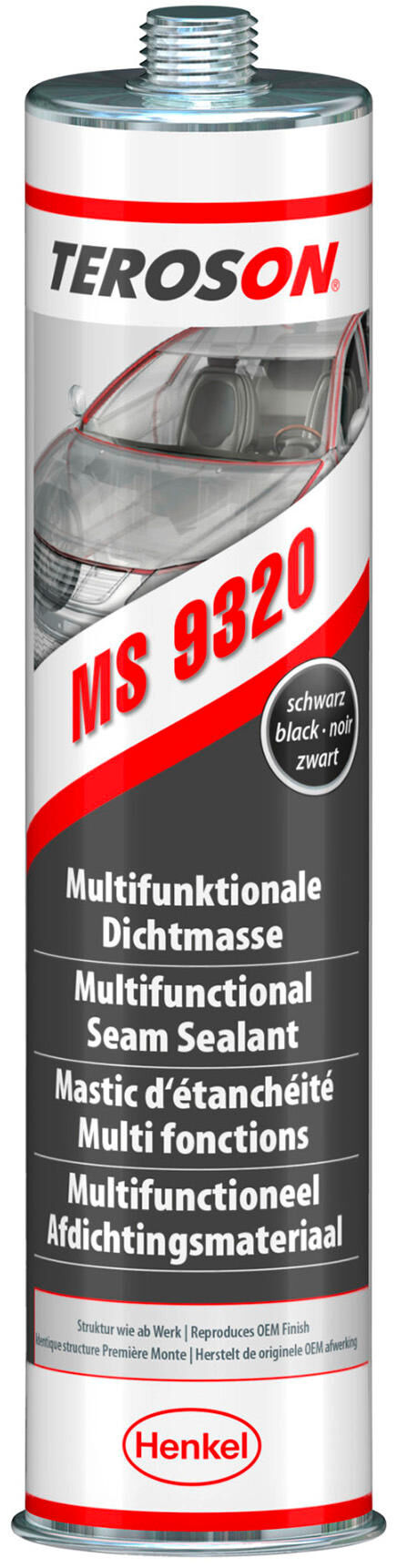 Teroson Terostat 9320 Super Fast Black 310ml