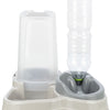 Trixie Voerdispenser e distributore d'acqua in plastica grigia
