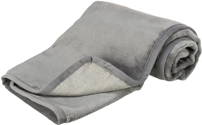 Trixie Dog Blanket Levy Plush Grey