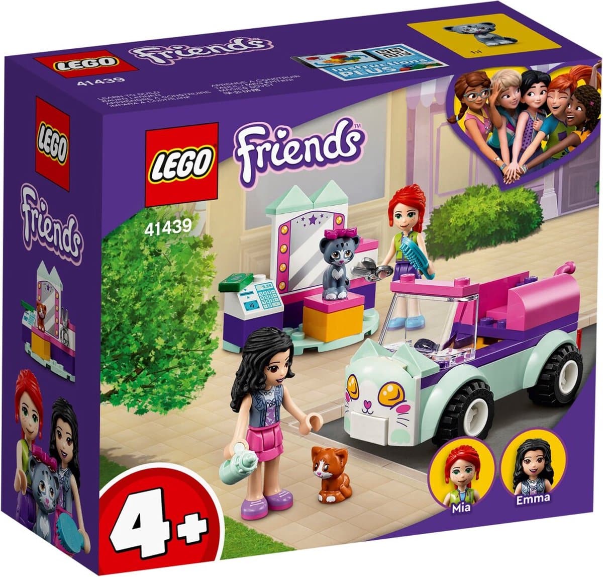 lego friends 41439 kattenverzorgingswagen