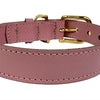 Sazzz Halsband hond braveheart leer roze