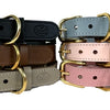 Sazzz Collar Dog Braveheart Leather Black