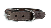 Sazzz Halsband hond nomad vintage leer bruin - afbeelding 1