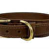 Sazzz Halsband hond pioneer leer zadel bruin