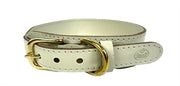 Sazzz Halsband hond pioneer leer creme - afbeelding 1