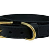 Sazzz Halsband hond pioneer leer zwart