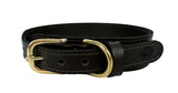 Sazzz Halsband hond pioneer leer donkerbruin - afbeelding 1