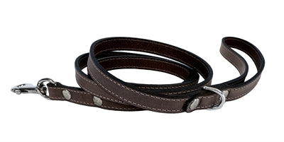 Sazzz Cintura per cani in pelle vintage senza paura marrone