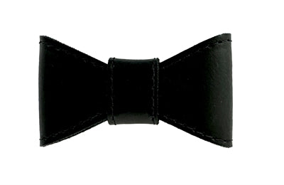 SAZZZ VLINDERSTRIK Glamper de cuero negro