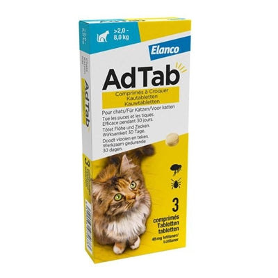 Adtab Adtab comprimido masticable gato