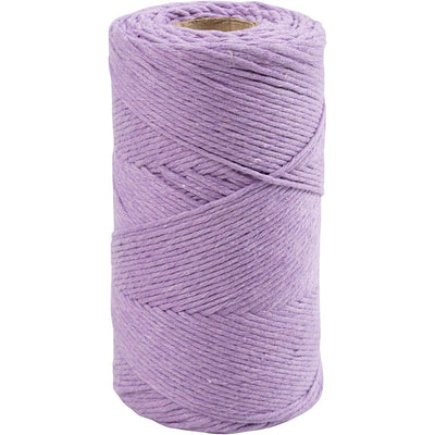 Creativ Company MacRame Cord Purple, 198m