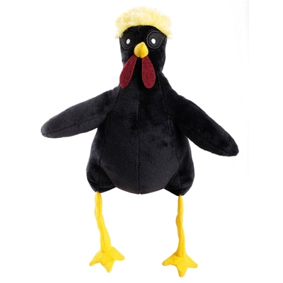 Giocattoli da cane martin haan peluche nero riciclato