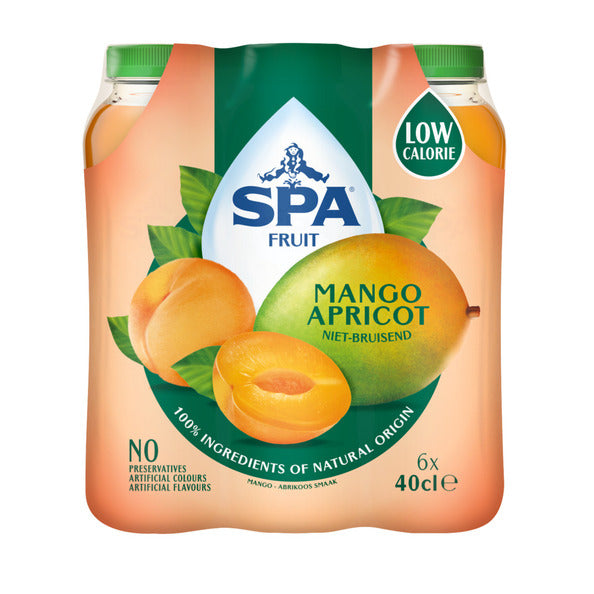 Spa Fruit Still Mango Albicocca Pet (6x 400ml)