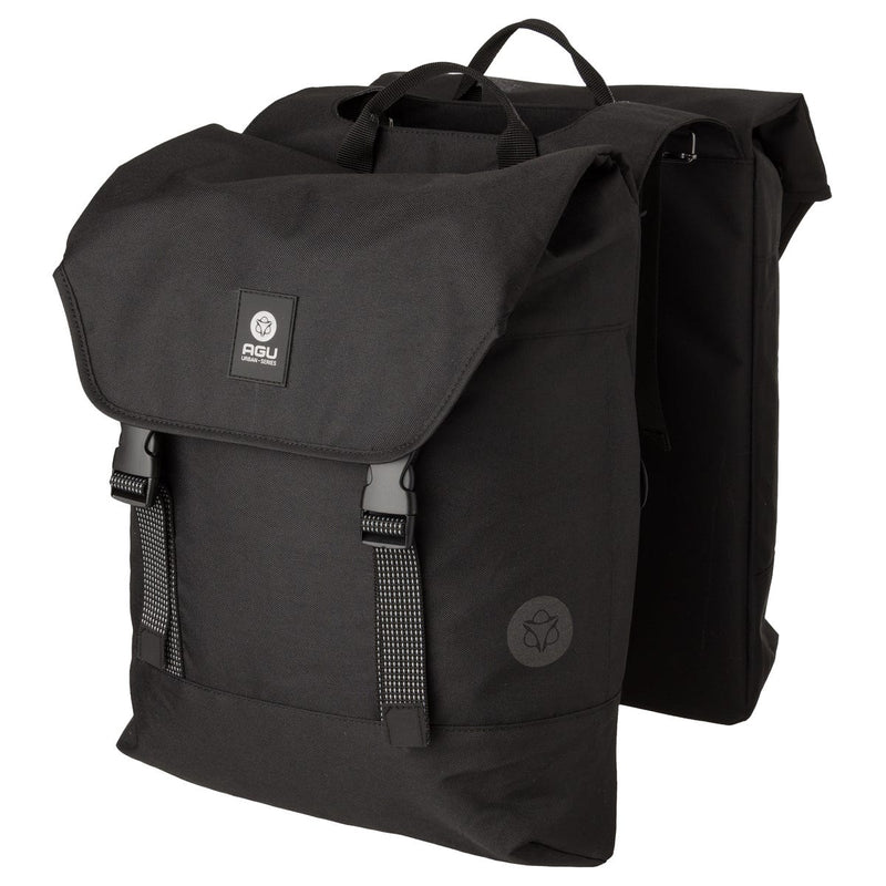Borsa da bicicletta doppia Agu dwr urbana nera