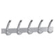 Abi wall coat rack Kerkmann aluminum 5 hooks