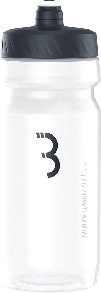 Bbb cycling comptank borraccia per bici da corsa - capacità 550 ml - borraccia per bicicletta - senza BPA - bianco nero - bwb-01