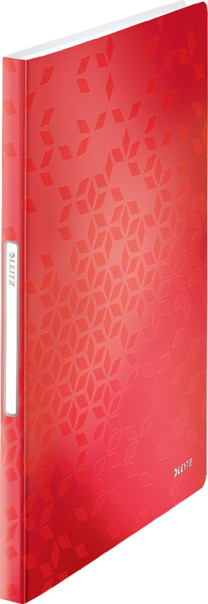 Album Leitz wow show - A4 - per 80 formati A4 con 40 buste a inserto - rosso