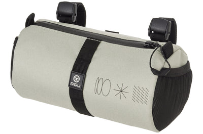 Agu roll bag handlebar bag - bikepacking - 1.5l handlebar bag bicycle - easy assembly - water-repellent - green