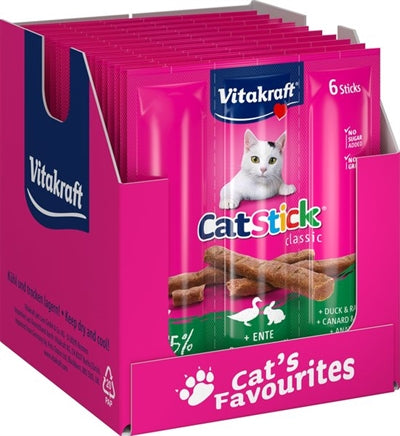 Vitakraft Cat-Sttick Mini Duck con coniglio
