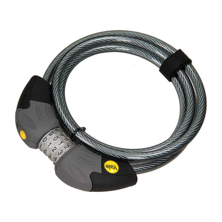 Yale 1062463 - lucchetto a combinazione con cavo standard | 2 pezzi