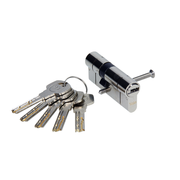 Yale 1060527 - cilindro profilato 2100 mv 70mm (30 40) | 2 pezzi