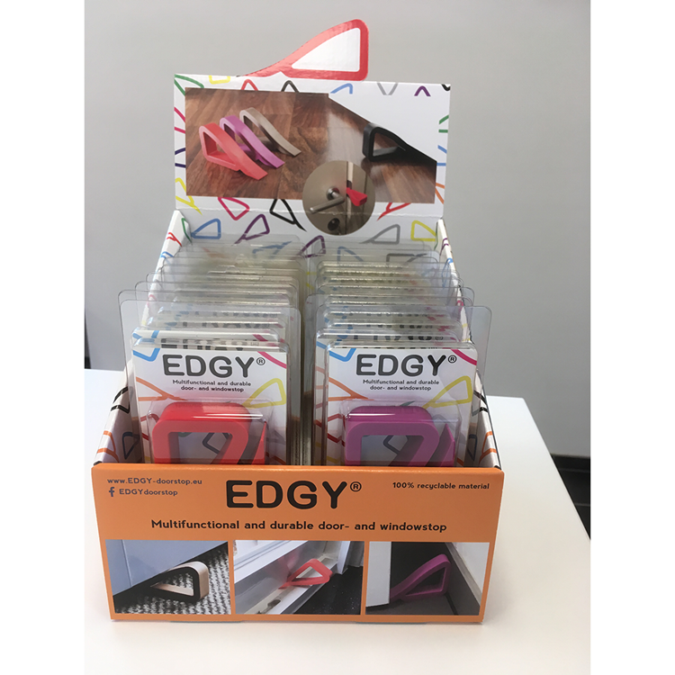 Edgy 1064041 - expositor de caja registradora - 20 paquetes dobles llenos | 1 pieza