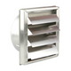 Renson 1063910 - Rejilla campana extractora empotrable acero inoxidable 633 dia 100 mm | 2 piezas