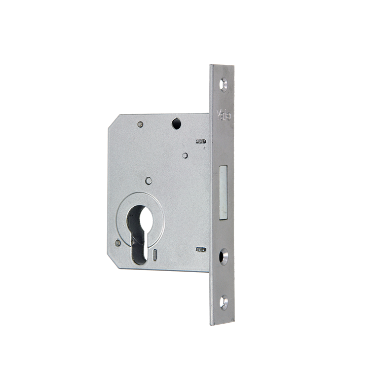 Yale 1061825 - cilindro de inserción cerradura nocturna 50mm placa frontal cuadrada lacada omkb | 1 pieza