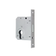 Yale 1061825 - cilindro de inserción cerradura nocturna 50mm placa frontal cuadrada lacada omkb | 1 pieza