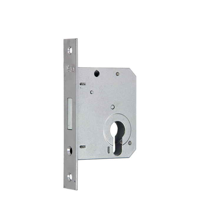 Yale 1061825 - cilindro de inserción cerradura nocturna 50mm placa frontal cuadrada lacada omkb | 1 pieza