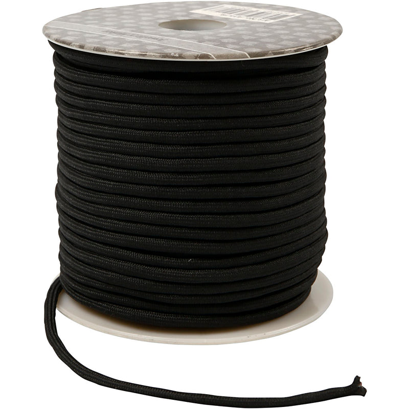 Creativ company http: www.cchobby.nl polyester-koord-dikte-4-mm-zwart-40-m-1-rol