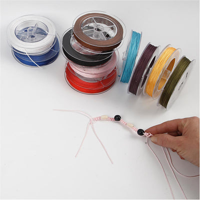 Color de cordón de poliéster de creativ empresa, 10x50ml