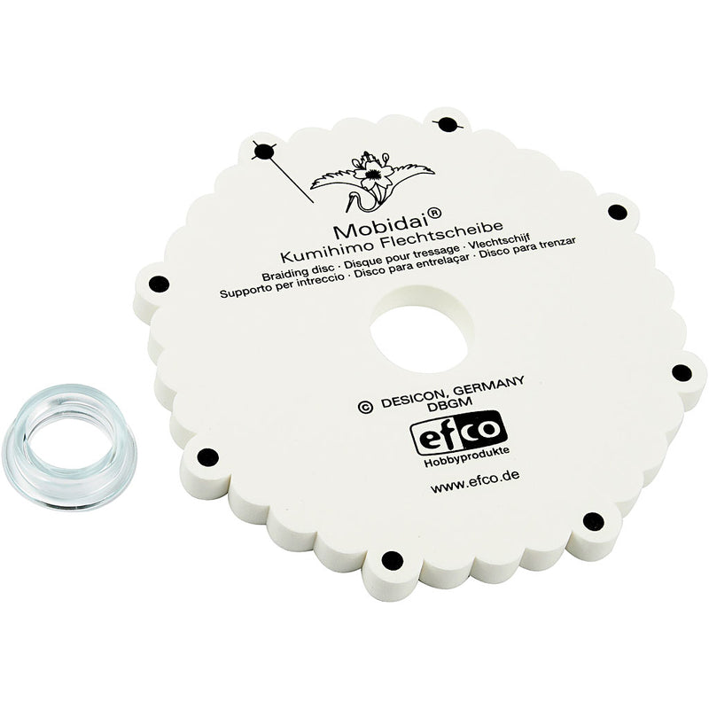 Creative Company Kumihimo-Vlechtlet, D 16 cm, spessore 1 cm, 1 pezzo