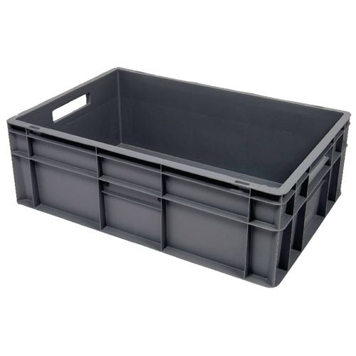 Transportbak 60x40x20 cm grijs