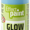 Pintura oscura en la oscuridad - azul claro, 250 ml