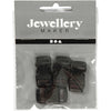 Creativ Company Haga clic en Cierre negro, 4st.