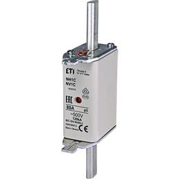 Fusible de cuchilla Eti 80a - 500v din nh1 gg | piezas de 3 piezas