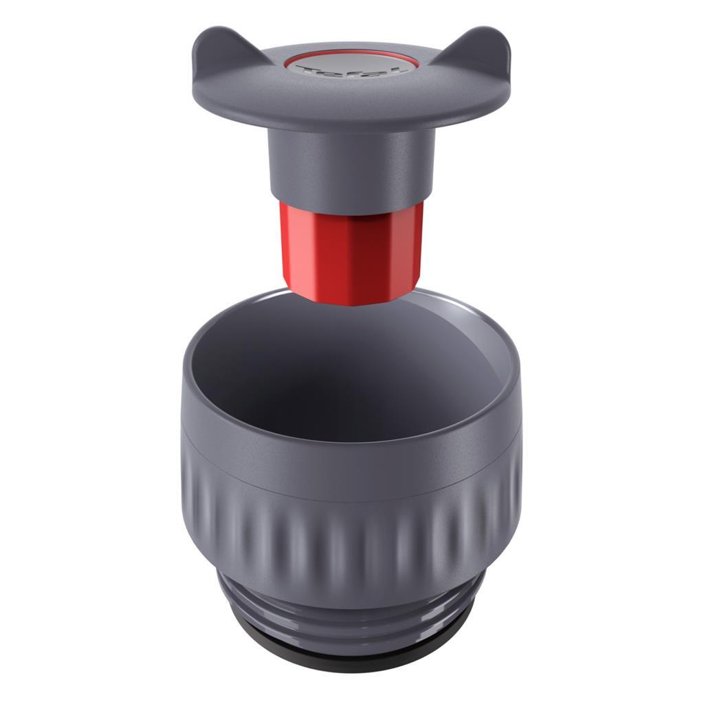 Tefal travel mug easytwist isoleerbeker 0.36l koraalrood