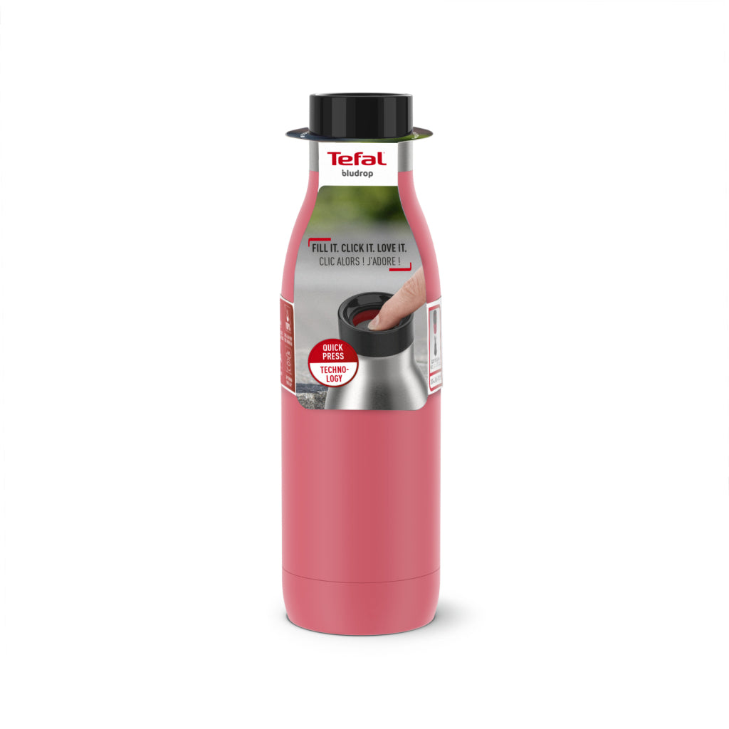 Tefal tefal n3110410 bludrop basic thermosfles 0.5l koraal