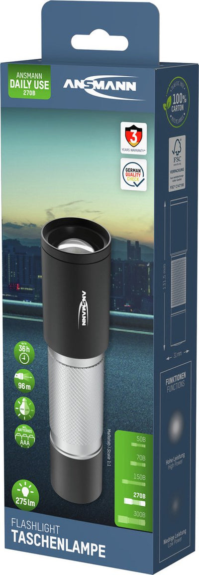 Torcia Ansmann 270b 275 lumen