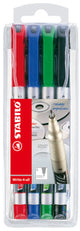 Stabilo write-4-all superfijn (0,4 mm) permanente marker - 4dlg.