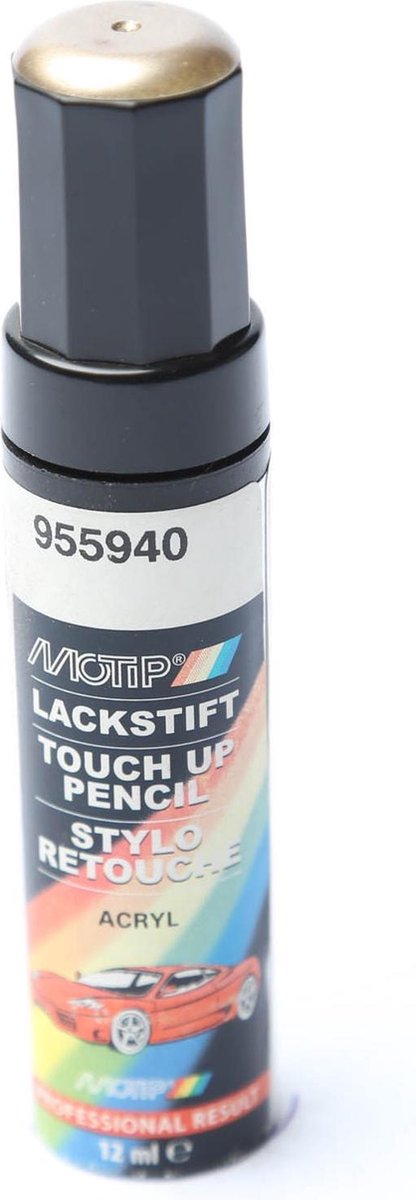 Motip 955940 - auto lakstift - goud metallic - 12 ml