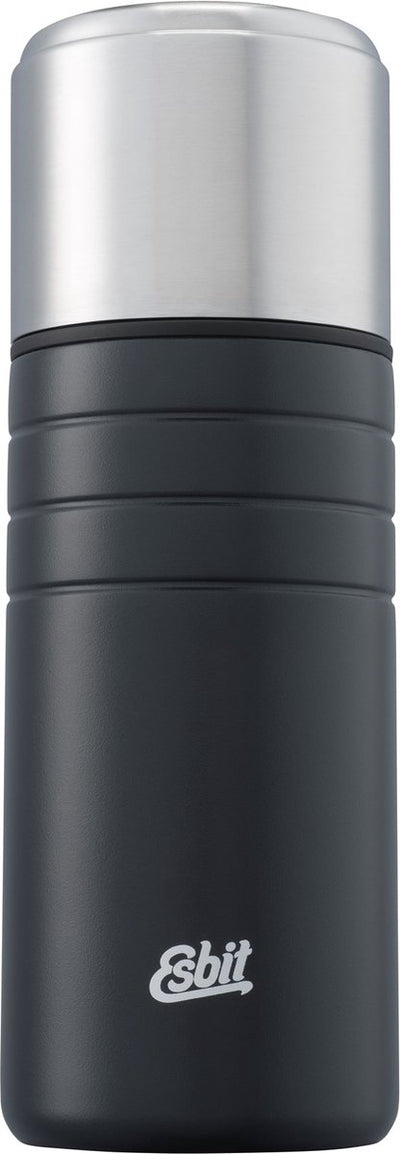 Thermos Esbit majoris - 750 ml - nero - acciaio inossidabile - incl. 2 tazze
