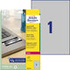 Etichette Ty avery zweckform l6013 -20 argento opaco
