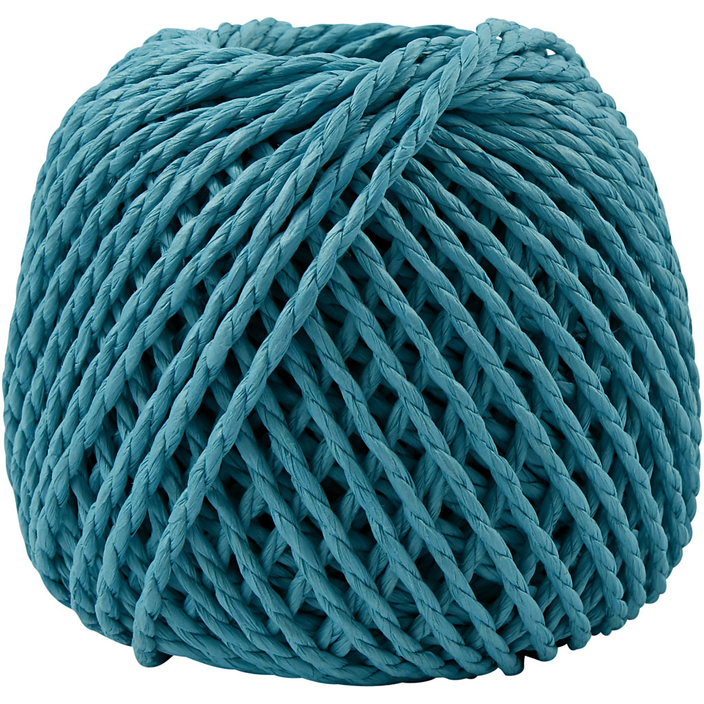 Creative Company Paper Yarn Turquoise, 40m