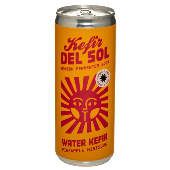 Kefir del sol Ananas Hibiscus lattina (12x 25 cl)