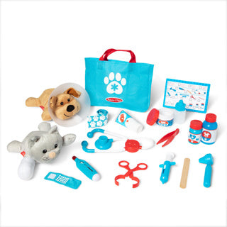 Melissa doug  examine treat pet vet play set